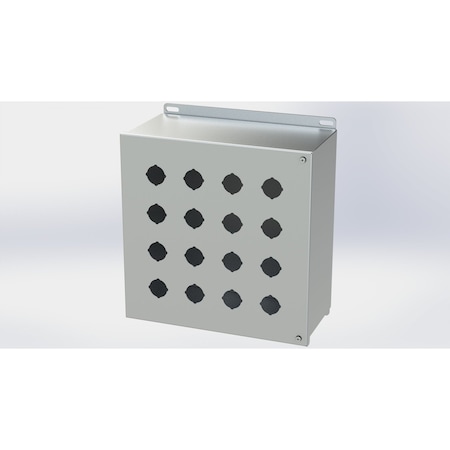 Saginaw Control & Engineering S.S. PB Enclosure SCE-16PBHSS6